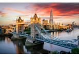 Fototapete Papermoon "London", Bunt, B:4,5M L:2,8M, Vlies, Tapeten