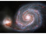 Fototapete Papermoon "PLANETEN-ERDE Galaxie Milch StraßE Weltall Universum", Bunt, B:3,5M L:2,6M, Vlies, Tapeten