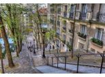 Fototapete Papermoon "Montmartre In Paris", Bunt, B:4M L:2,6M, Vlies, Tapeten