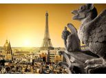 Fototapete Papermoon "Paris", Bunt, B:4,5M L:2,8M, Vlies, Tapeten