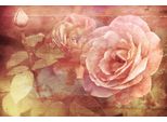 Fototapete Papermoon "Vintage Florals", Bunt, B:3,5M L:2,6M, Vlies, Tapeten