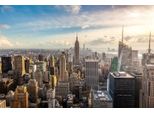 Fototapete Papermoon "New York City Skyline", Bunt, B:4M L:2,6M, Vlies, Tapeten