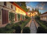 Fototapete Papermoon "ARCHITEKTUR-ALHAMBRA Palast Granada", Bunt, B:5M L:2,8M, Vlies, Tapeten
