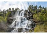 Fototapete Papermoon "Wasserfall", Bunt, B:5M L:2,8M, Vlies, Tapeten