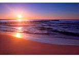 Fototapete Papermoon "Sunset", Bunt, B:5M L:2,8M, Vlies, Tapeten