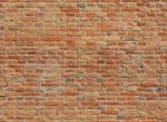 Fototapete Papermoon "Brickwall", Bunt, B:3,5M L:2,6M, Vlies, Tapeten
