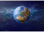 Fototapete Papermoon "Planet Erde", Bunt, B:4M L:2,6M, Vlies, Tapeten