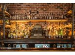 Fototapete Papermoon "Vintage Prohibition Bar", Bunt, B:5M L:2,8M, Vlies, Tapeten