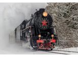 Fototapete Papermoon "Alte Dampflokomotive", Bunt, B:4M L:2,6M, Vlies, Tapeten