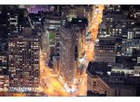 Fototapete Papermoon "New YORK-BROOKLYN Bridge Manhattan Skyline Times Square", Bunt, B:4,5M L:2,8M, Vlies, Tapeten
