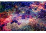 Fototapete Papermoon "Weltall", Bunt, B:4,5M L:2,8M, Vlies, Tapeten