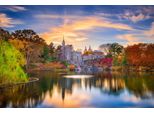 Fototapete Papermoon "Central Park Castle", Bunt, B:4,5M L:2,8M, Vlies, Tapeten