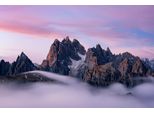 Fototapete Papermoon "Berge", Bunt, B:5M L:2,8M, Vlies, Tapeten