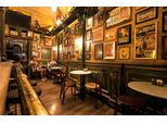 Fototapete Papermoon "Restaurant, Bar, Tresen", Bunt, B:3,5M L:2,6M, Vlies, Tapeten