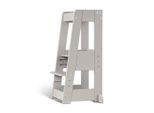 tiSsi Lernturm Felix, Hellgrau, Holz, Buche, massiv, 40x91x45 cm, Made in Europe, Babymöbel, Hochstühle & Zubehör, Lerntürme