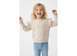 Sweatshirt Name It "Nmftilde Ls Nreg Swe Unb Pb", MäDchen, Gr. 110, Tender Touch, Sweatware, Obermaterial: 80% Baumwolle, 20% Metallisierte Fasern, Unifarben, Normal Normal, Rundhals, RippbüNdchen, Sweatshirts Sweatshirt