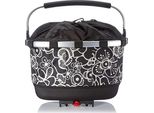 Klickfix Reisenthel Carrybag GT GepäCkträGertasche Mit Aluminumrahmen FüR Racktime Fleur-Schwarz