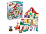 LEGO DUPLO Peppa Pig 10467 Familienhaus, Lernspielzeug für Babys ab 2 Jahren, Bauset