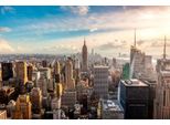 Fototapete Papermoon "New York City Skyline", Bunt, B:3,5M L:2,6M, Vlies, Tapeten