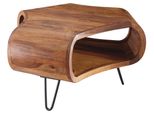 Couchtisch Sheesham Massiv Ca. 55X55 Cm