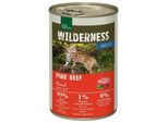 Real Nature Wilderness Nourriture Humide Pour Chat, Adulte Pure Beef 24X400 G
