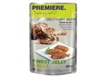 Premiere Finest Nourriture Humide Pour Chat Jelly Adulte Riche En Canard 22X85 G