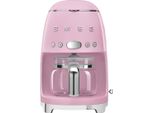 SMEG Filterkaffeemaschine DCF02PKEU, rosa (cadillac pink), 1,25 l, 10, Kaffeemaschinen
