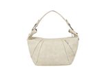 Henkeltasche Fritzi Aus Preussen "Croissant Hobo", Herren, Gr. B/H/T: 13Cm X 25Cm X 30Cm, Weiß, Polyurethan (Pu), Unifarben, Taschen, Mit Dekorativen Hardware-Schnallen An Den Seiten
