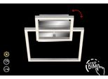 Briloner Leuchten Led Deckenleuchte "Frame", Silber, Leuchten, Led Deckenleuchte