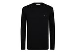 Rundhalspullover Felix Hardy "Pullover Mit Rundhalsausschnitt", Herren, Gr. Xxl, Schwarz, 100% Baumwolle, Pullover Rundhalspullover