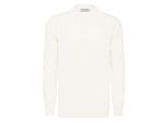 Polokragenpullover Felix Hardy "Pullover Mit Polo-Kragen", Herren, Gr. M, Ecru, 100% Baumwolle, Pullover