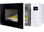 LG Mikrowelle MS 23 NECBW, weiß, B:47,6cm H:27,2cm T:34,6cm, Mikrowellen, Smart Inverter Technologie, echte Glasfront, Mikrowelle