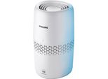 Luftbefeuchter PHILIPS HU2510/10 2000 Serie, weiß, B:18,4cm H:32,4cm T:18,4cm, Luftbefeuchter, Luftbefeuchter, für 31 m² Räume, mit NanoCloud-Technologie