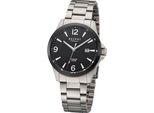 Regent Herren Uhr Titan-Uhren Titan Armbanduhr Analog grau URF1298