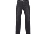 Bequeme Jeans 2Y Premium "2Y Premium Herren 2Y Tapered Fit Jeans", Herren, Gr. 30, NormalgrößEn, Schwarz, 97% Baumwolle, 3% Elasthan, Unifarben, Normal, Jeans