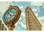 Fototapete Papermoon "Flatiron New York", Bunt, B:5M L:2,8M, Vlies, Tapeten