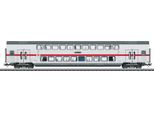 Personenwagen Märklin "IC2 Doppelstock-Mittelwagen Dbpza 682.2, 2. Klasse - 43487", Rot (Weiß, Grau, Rot), Modelleisenbahn-Fahrzeuge, Kinder, Kunststoff, Metall, Made In Europe