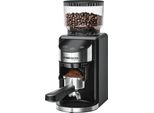 ROMMELSBACHER Kaffeemühle EKM 400, schwarz (schwarz, edelstahl), B:19cm H:31cm T:12,2cm, Kaffeemühlen, mit Kegelmahlwerk, Antistatik-Funktion, 35 Mahlgrade