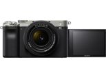Sony alpha A7C - Digitalkamera - 24,2 MP CMOS - Display: 7,49 cm/2,95 TFT - Silber, Schwarz