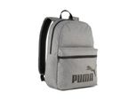 Rucksack Puma "Phase Backpack Iii", Grau (Medium Gray Heather), RucksäCke, Netz, Obermaterial: 100% Polyester, Gemustert, Rucksack, FüR Erwachsene, Sportlicher Stil, Mit GeräUmigem Hauptfach