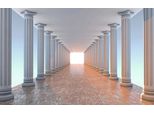 Fototapete Papermoon "Raum 3D", Bunt, B:5M L:2,8M, Vlies, Tapeten