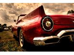 Fototapete Papermoon "Sepia Oldtimer", Bunt, B:3,5M L:2,6M, Vlies, Tapeten