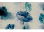 Fototapete Papermoon "Muster Mit Blumen", Bunt, B:4M L:2,6M, Vlies, Tapeten