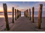 Fototapete Papermoon "Strand", Bunt, B:5M L:2,8M, Vlies, Tapeten