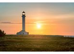 Fototapete Papermoon "Leuchtturm", Bunt, B:3,5M L:2,6M, Vlies, Tapeten