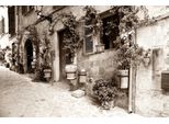 Fototapete Papermoon "HäUser Sepia", Bunt, B:5M L:2,8M, Vlies, Tapeten