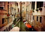 Fototapete Papermoon "Venedig StraßE", Bunt, B:5M L:2,8M, Vlies, Tapeten