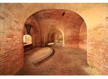 Fototapete Papermoon "ARCHITEKTUR-STEINWAND", Bunt, B:5M L:2,8M, Vlies, Tapeten