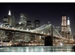 Fototapete Papermoon "Manhatten Bridge", Bunt, B:4M L:2,6M, Vlies, Tapeten