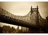 Fototapete Papermoon "New Yorker BrüCke", Bunt, B:5M L:2,8M, Vlies, Tapeten